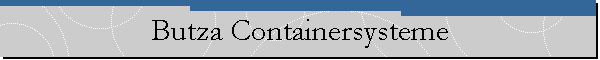 Butza Containersysteme